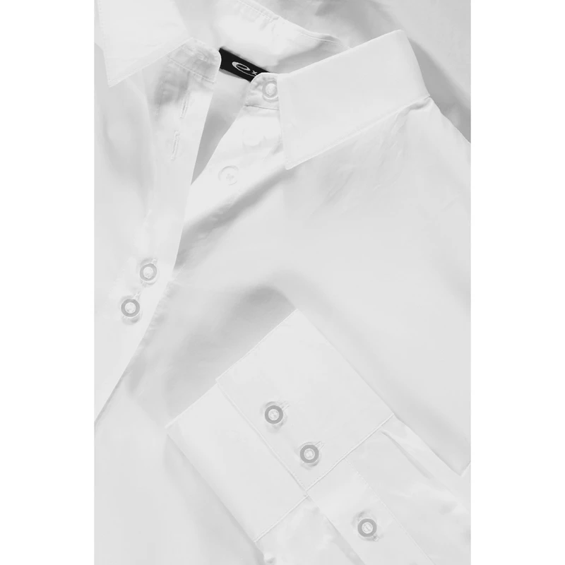 Dames Blouse EX24-14001 Expresso Wit