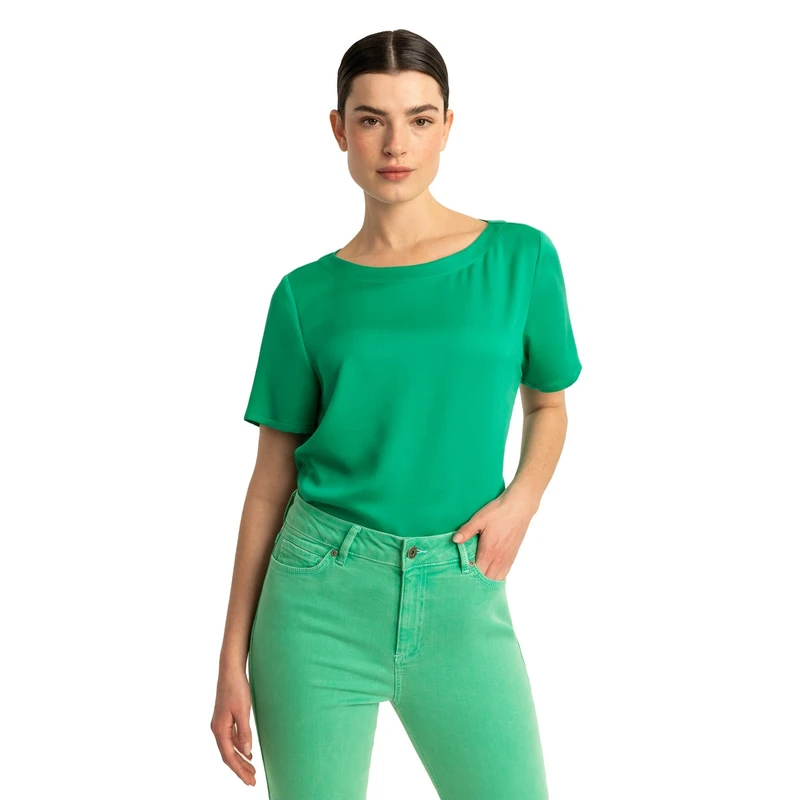 Dames Blouse EX24-14007 Expresso APPELGROEN