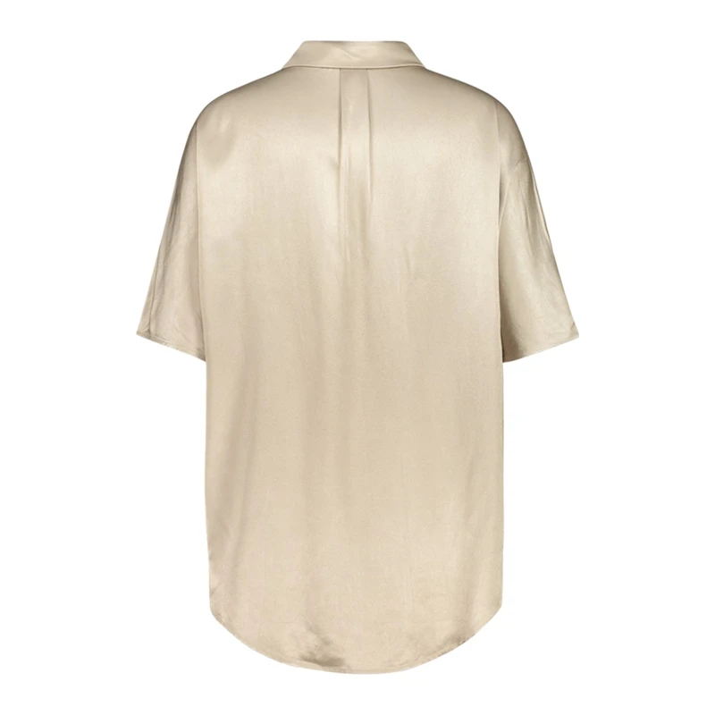 Dames Blouse EX24-14026 Expresso TAUPE