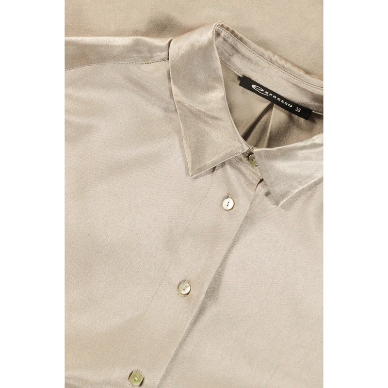 Dames Blouse EX24-14026 Expresso TAUPE