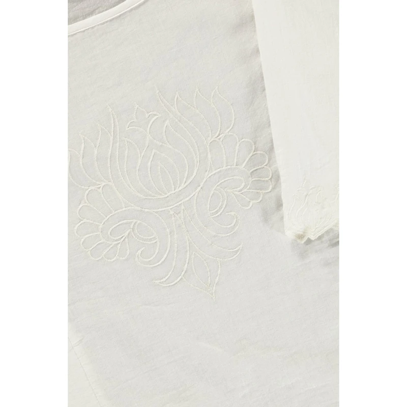 Dames Blouse EX24-14036 Expresso OFF-WHITE