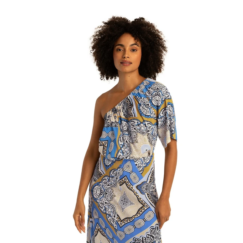 Dames Blouse EX24-14043 Expresso KOBALT