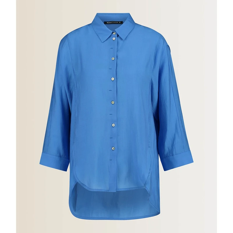 Dames Blouse EX24-14047 Expresso KOBALT
