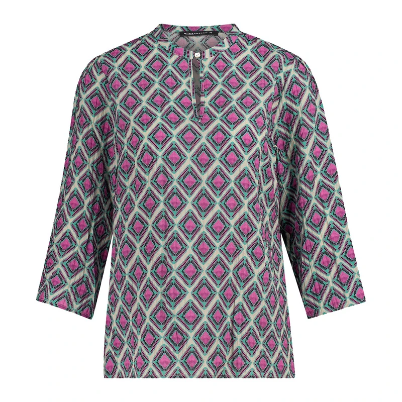 Dames Blouse EX25-14012 Expresso AQUA