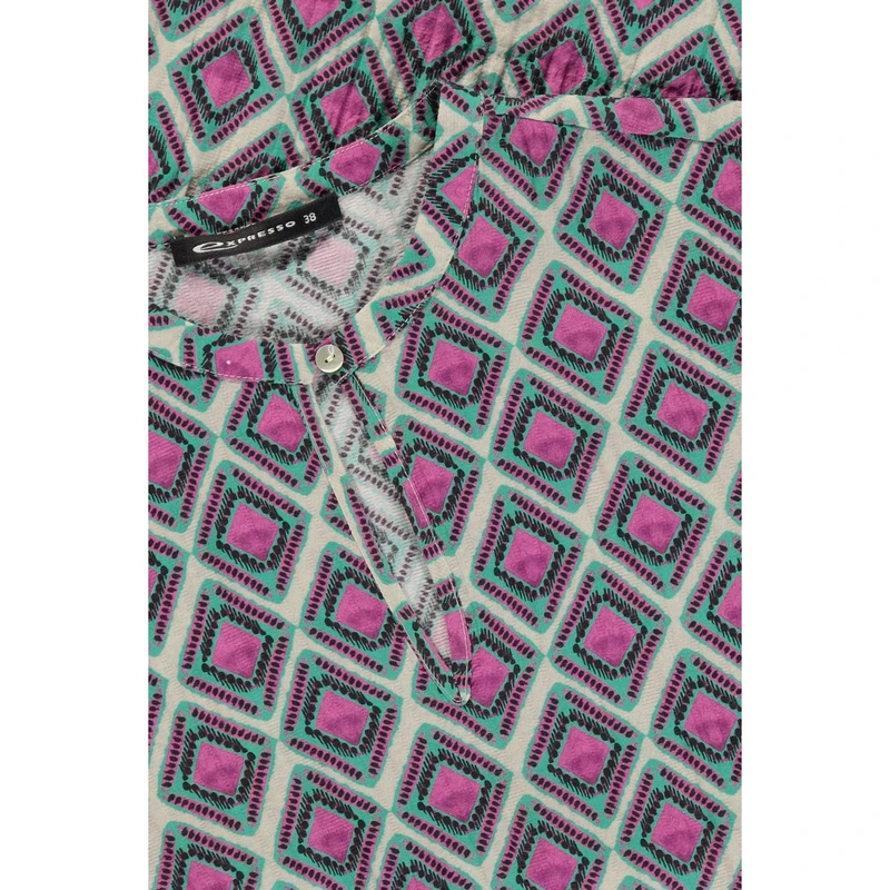 Dames Blouse EX25-14012 Expresso AQUA