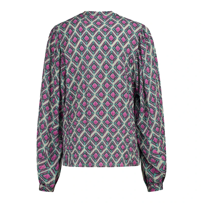 Dames Blouse EX25-14013 Expresso AQUA