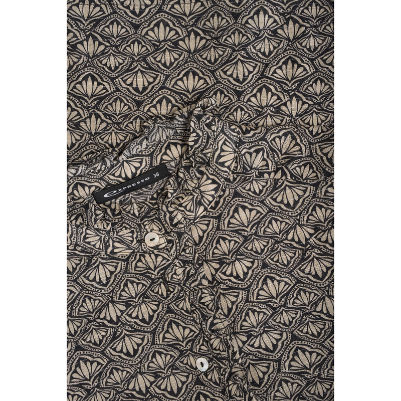 Dames Blouse EX25-14018 Expresso ZWART