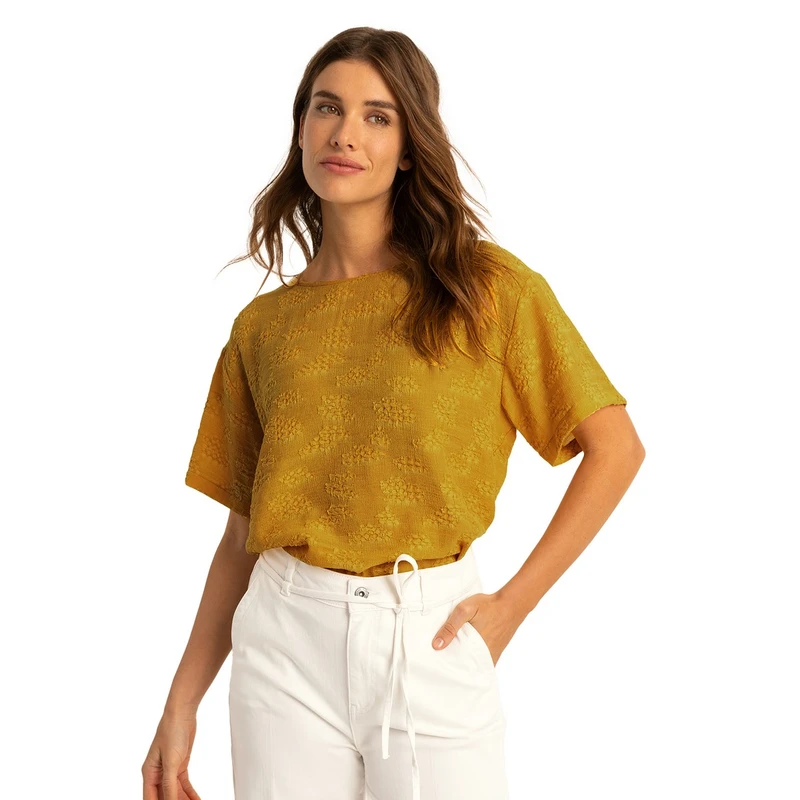 Dames Blouse EX25-14034 Expresso OKER