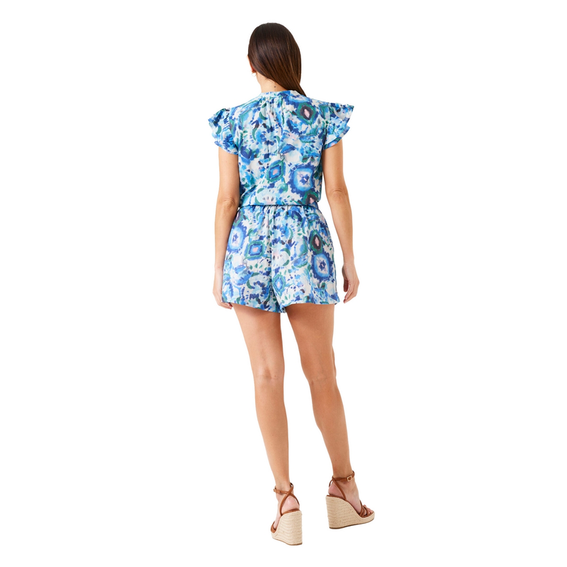 Dames Blouse F50030 Garcia BLEU