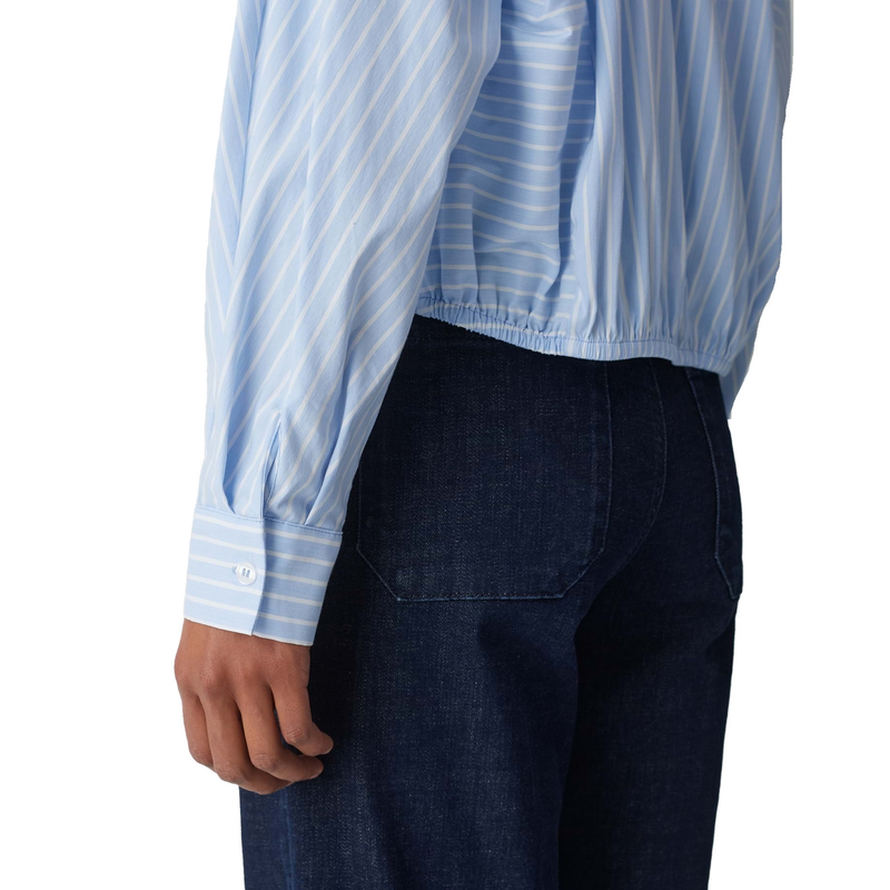 Dames Blouse Faletti Opus BLEU