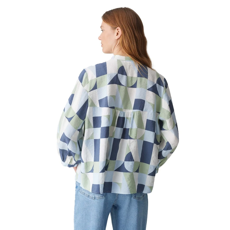 Dames Blouse Falinde Opus BLEU