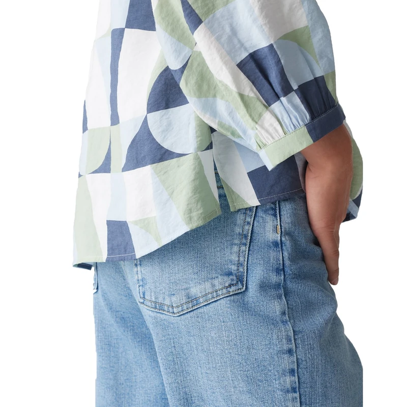 Dames Blouse Falinde Opus BLEU