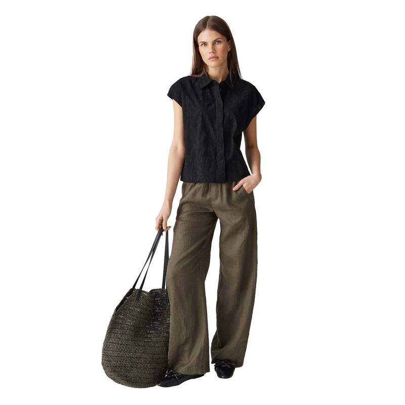 Dames Blouse Falme Opus ZWART
