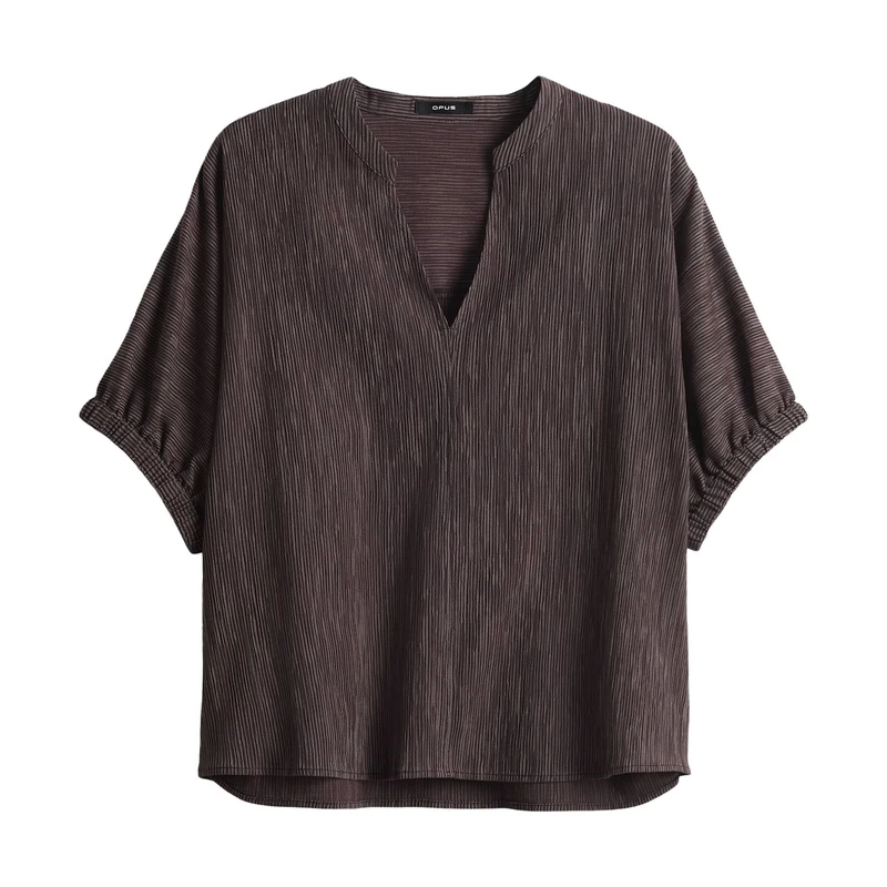 Dames Blouse Farula Opus MIDDEN BRUIN