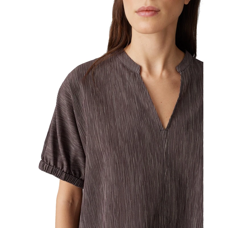 Dames Blouse Farula Opus MIDDEN BRUIN