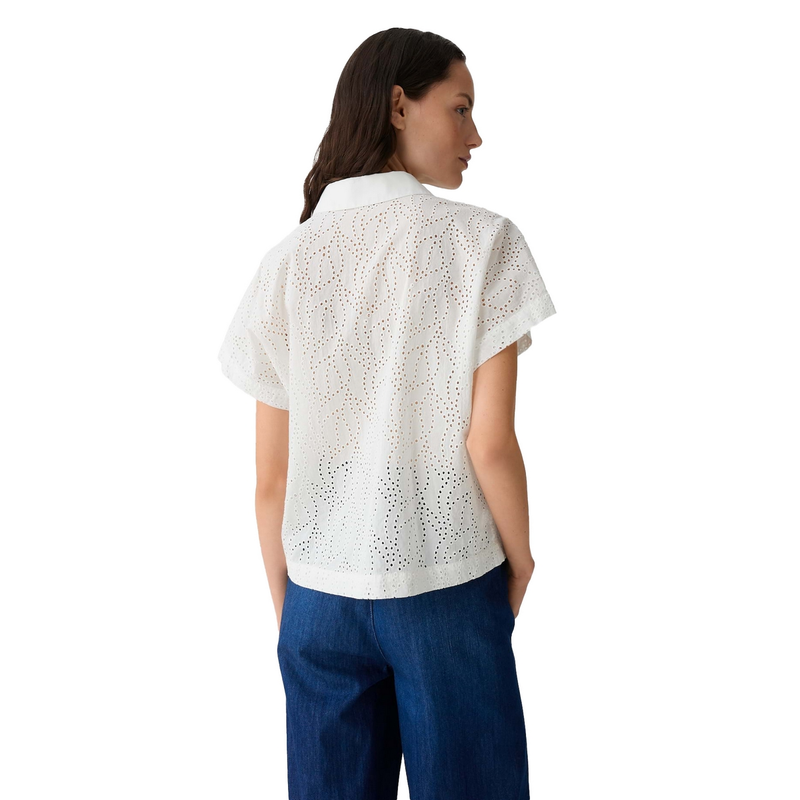 Dames Blouse Fessin Opus OFF-WHITE