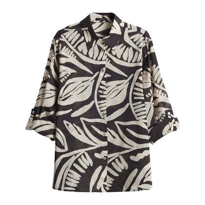 Dames Blouse Fumine tropical