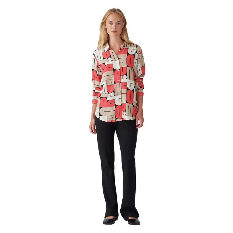 Dames Blouse Fumira Opus ROOD