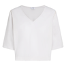 dames blouse half mouw