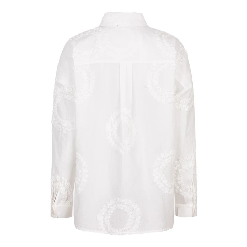 Dames Blouse HS25.09205 esqualo OFF-WHITE