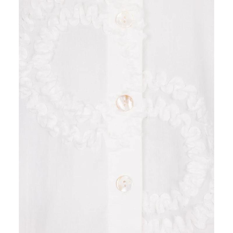 Dames Blouse HS25.09205 esqualo OFF-WHITE