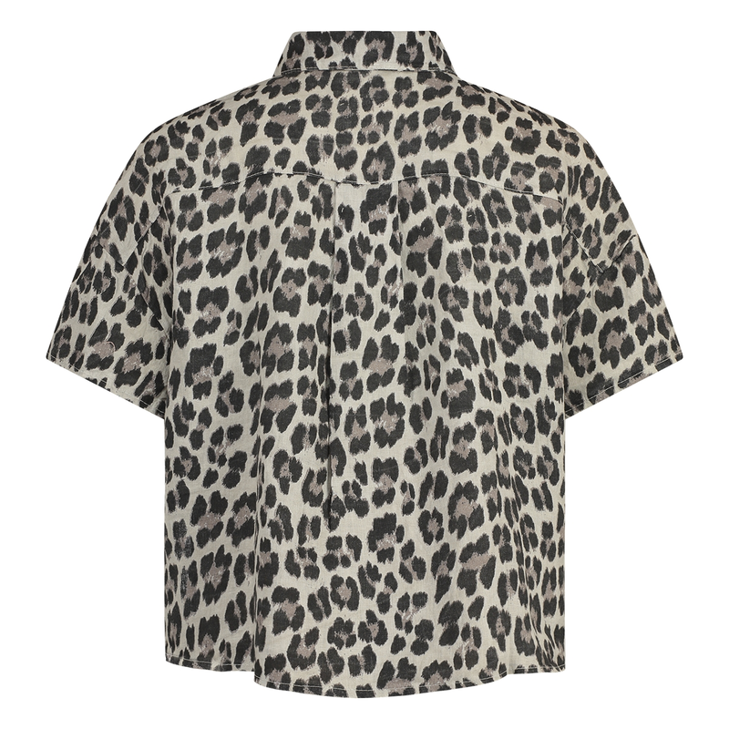 Dames Blouse IVL-S10 Ivy & You ZWART DESSIN