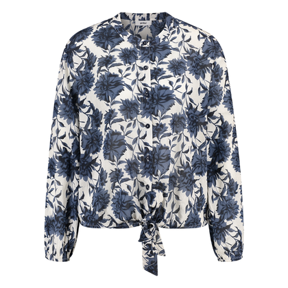 Dames Blouse Jameyvoilecoldessin