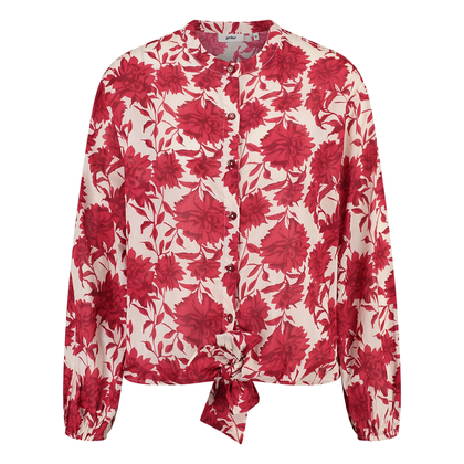 Dames Blouse Jameyvoilecoldessin