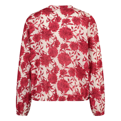 Dames Blouse Jameyvoilecoldessin