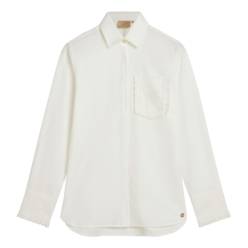 Dames Blouse JENNIE JOSH V OFF-WHITE