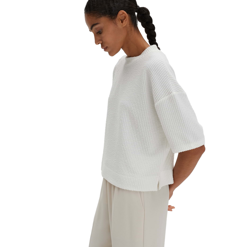 Dames Blouse Keveluna detail Someday OFF-WHITE