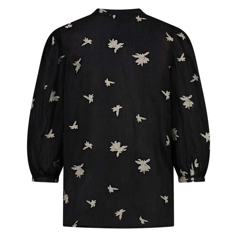 Dames Blouse LENA Nukus ZWART