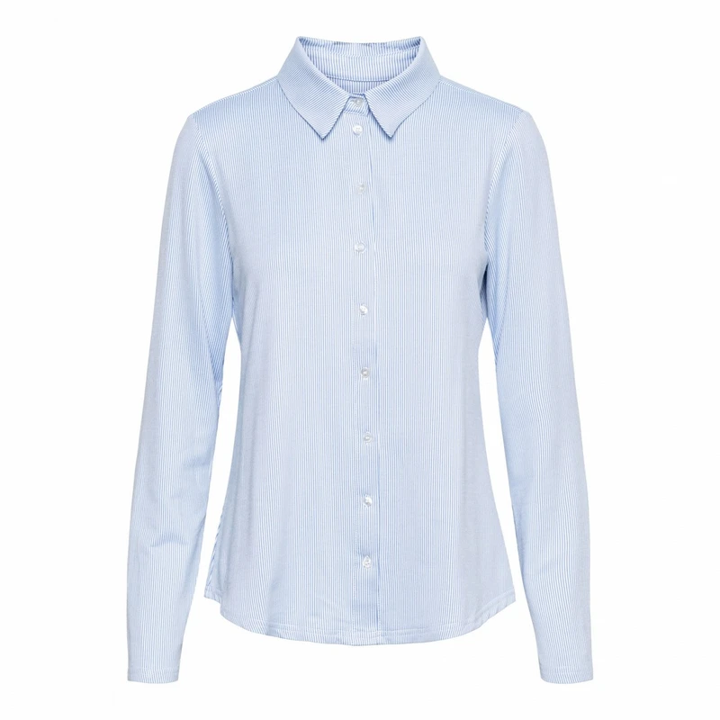 Dames Blouse LOTTE STRIPE &CO Woman BLEU