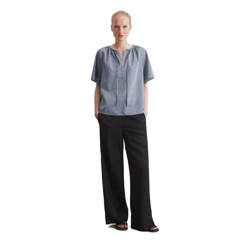 Dames Blouse M06099541035 Marc O'Polo BLAUW MELE