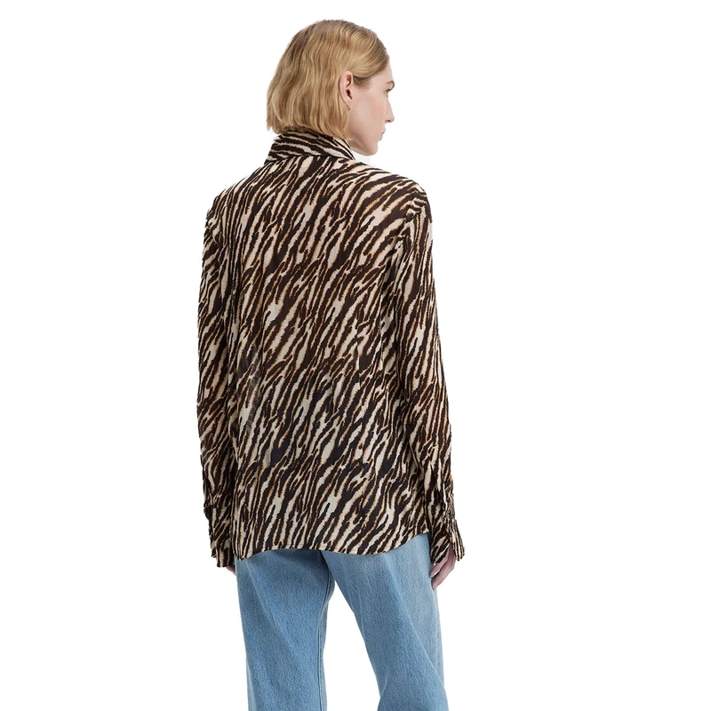 Dames Blouse MAEVE BLOUSE Levi's ZWART DESSIN
