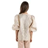 Dames Blouse MIRTHE TOP SHINY