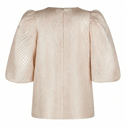 Dames Blouse MIRTHE TOP SHINY