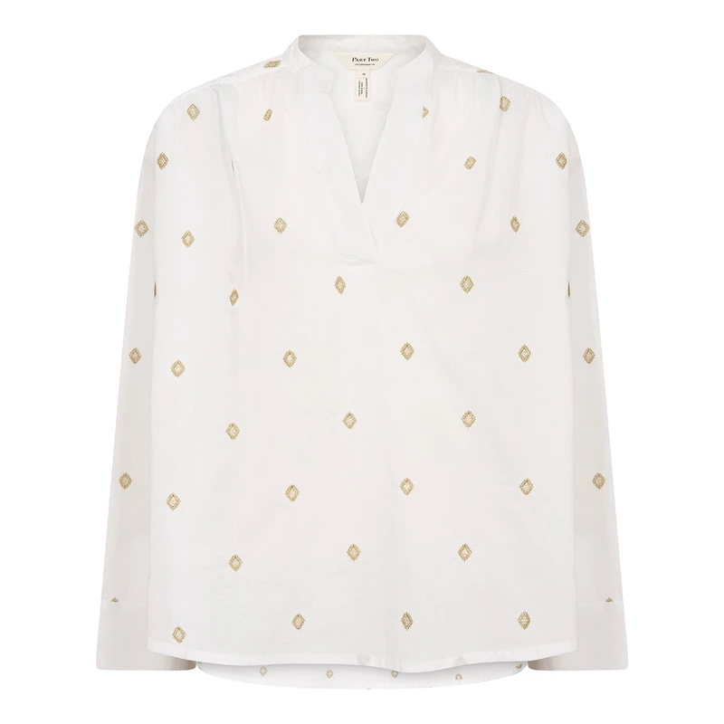 Dames Blouse NatalePW BL Part Two Wit