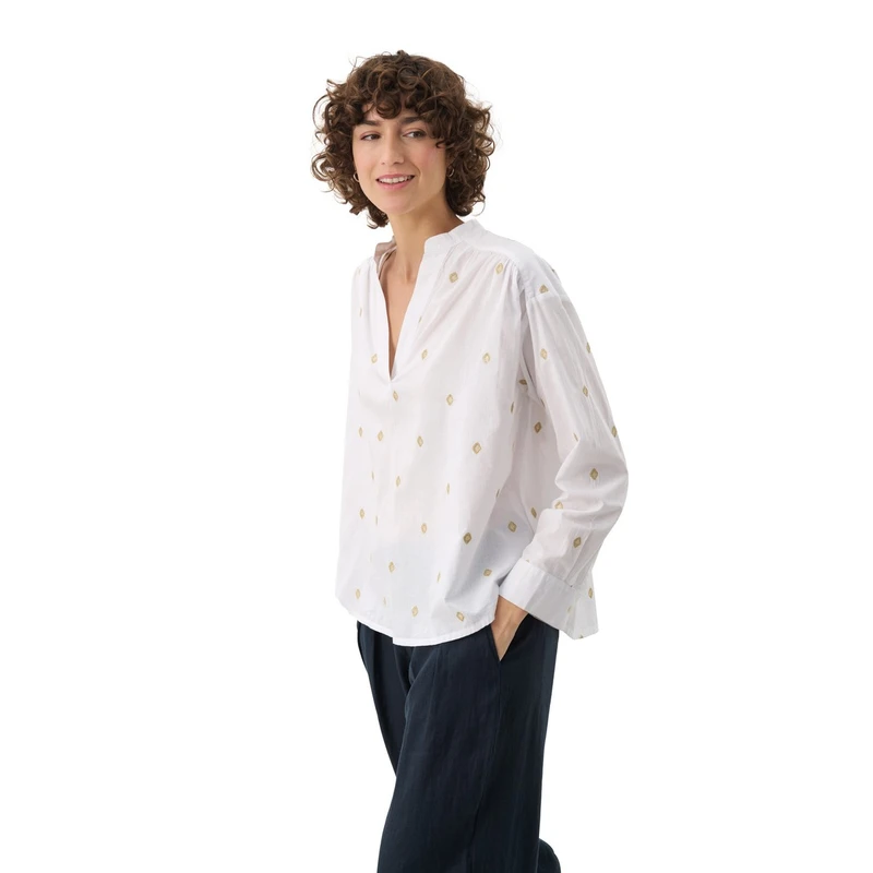 Dames Blouse NatalePW BL Part Two Wit