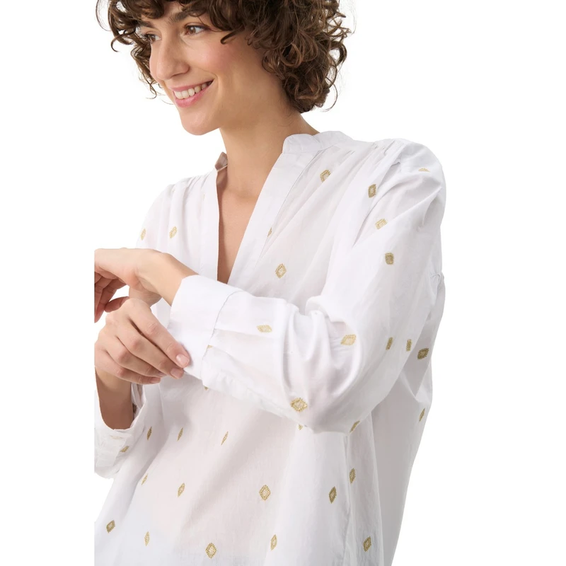 Dames Blouse NatalePW BL Part Two Wit