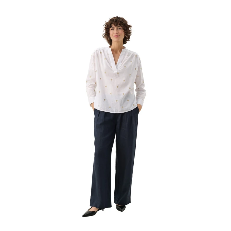 Dames Blouse NatalePW BL Part Two Wit
