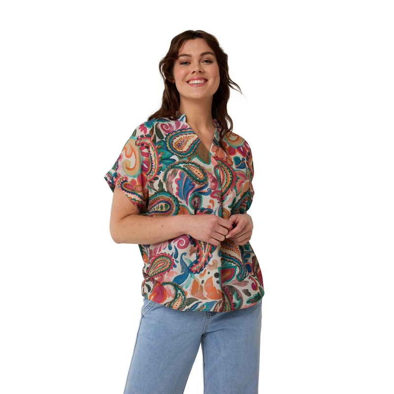 Dames Blouse NEW BL Eni Ivy & You GROEN DESSIN