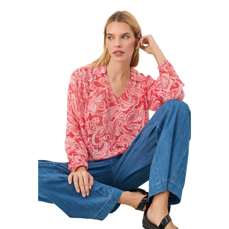 Dames Blouse Nicholina Part Two ROOD DESSIN