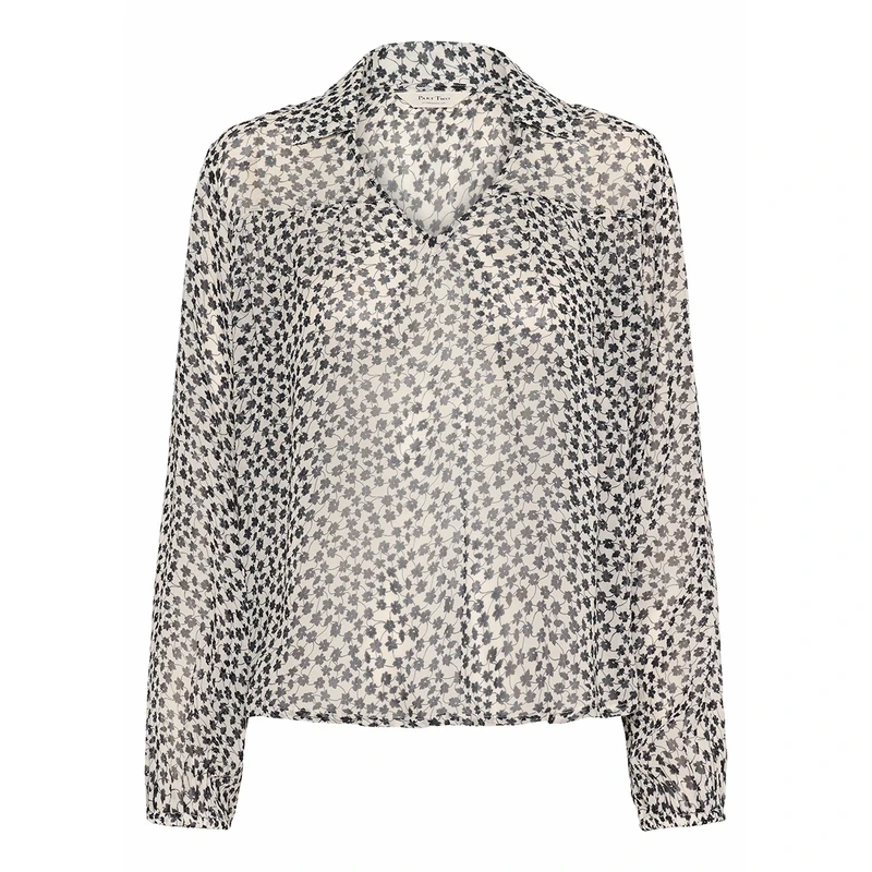 Dames Blouse NicholinaPW BL Part Two BLAUW DESSIN