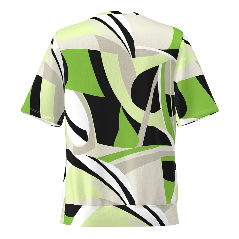 Dames Blouse NOS715422 Frank Walder GROEN DESSIN