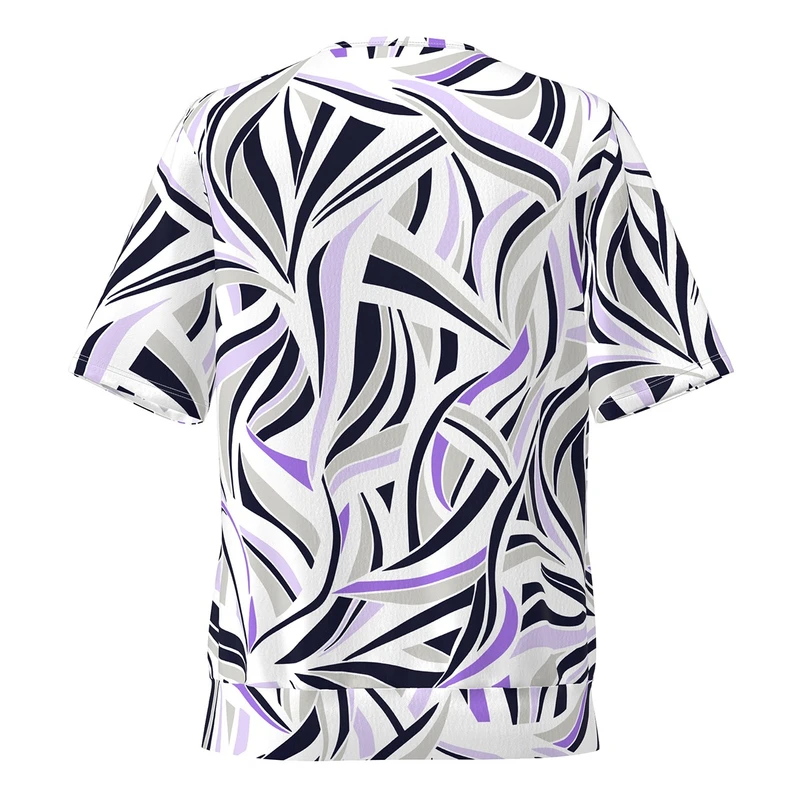 Dames Blouse NOS715422 Frank Walder PAARS DESSIN