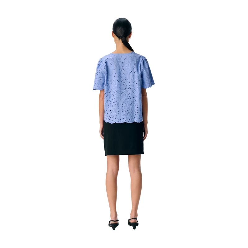 Dames Blouse OBJBITTEN Object LAVENDEL