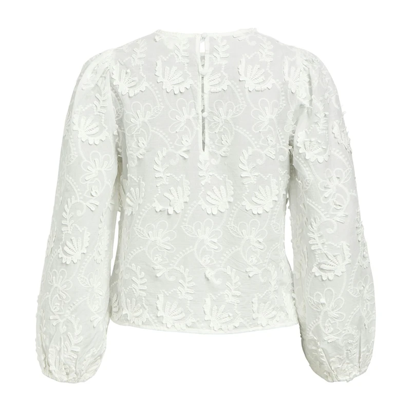 Dames Blouse OBJMYA Object OFF-WHITE