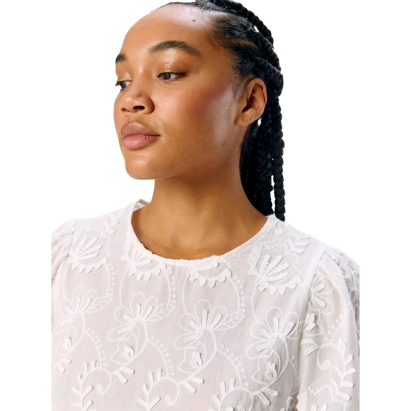 Dames Blouse OBJMYA Object OFF-WHITE
