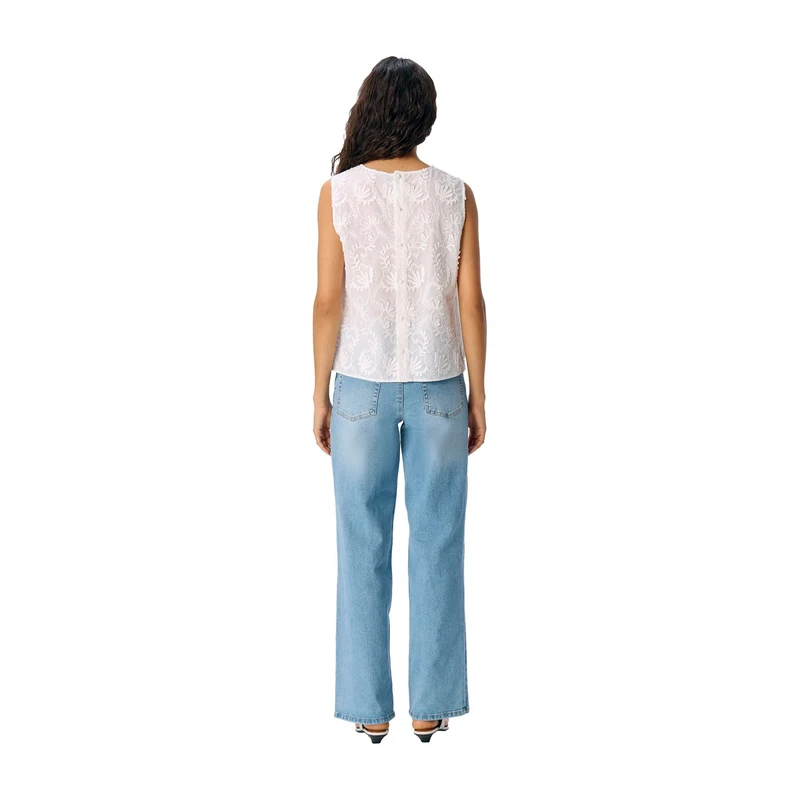 Dames Blouse OBJMYA Object OFF-WHITE